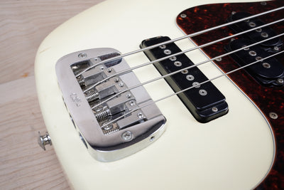 G&L Tribute Series SB-2 Bass MIJ 2000 Vintage White Made in Japan w/ Bag