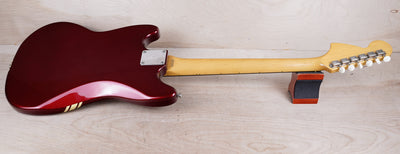Fender MG73-CO MH Competition Mustang Reissue CIJ 2004 Old Candy Apple Red Matching Headsttock w/ Bag