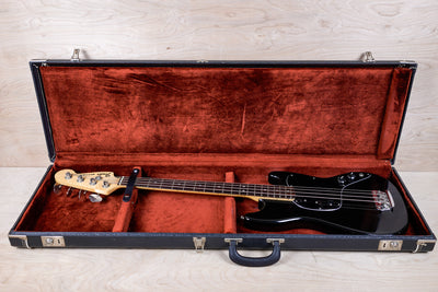 Fender Musicmaster Bass 1978 Black USA Vintage All Original w/ OHSC
