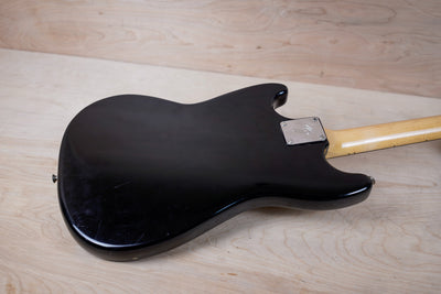 Fender Musicmaster Bass 1978 Black USA Vintage All Original w/ OHSC