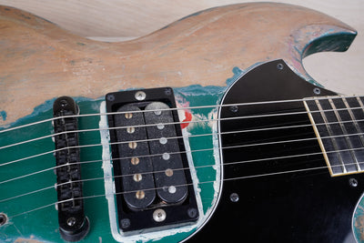Gibson SG '90 Single 1988 Metallic Turquoise w/ OHSC