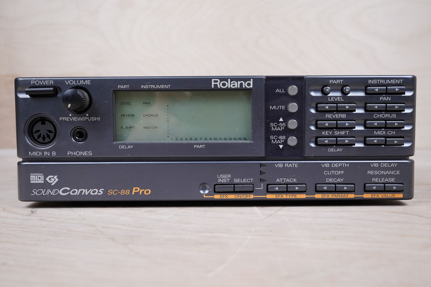 Roland Sound Canvas SC-88 Pro Desktop MIDI Sound Module 1997