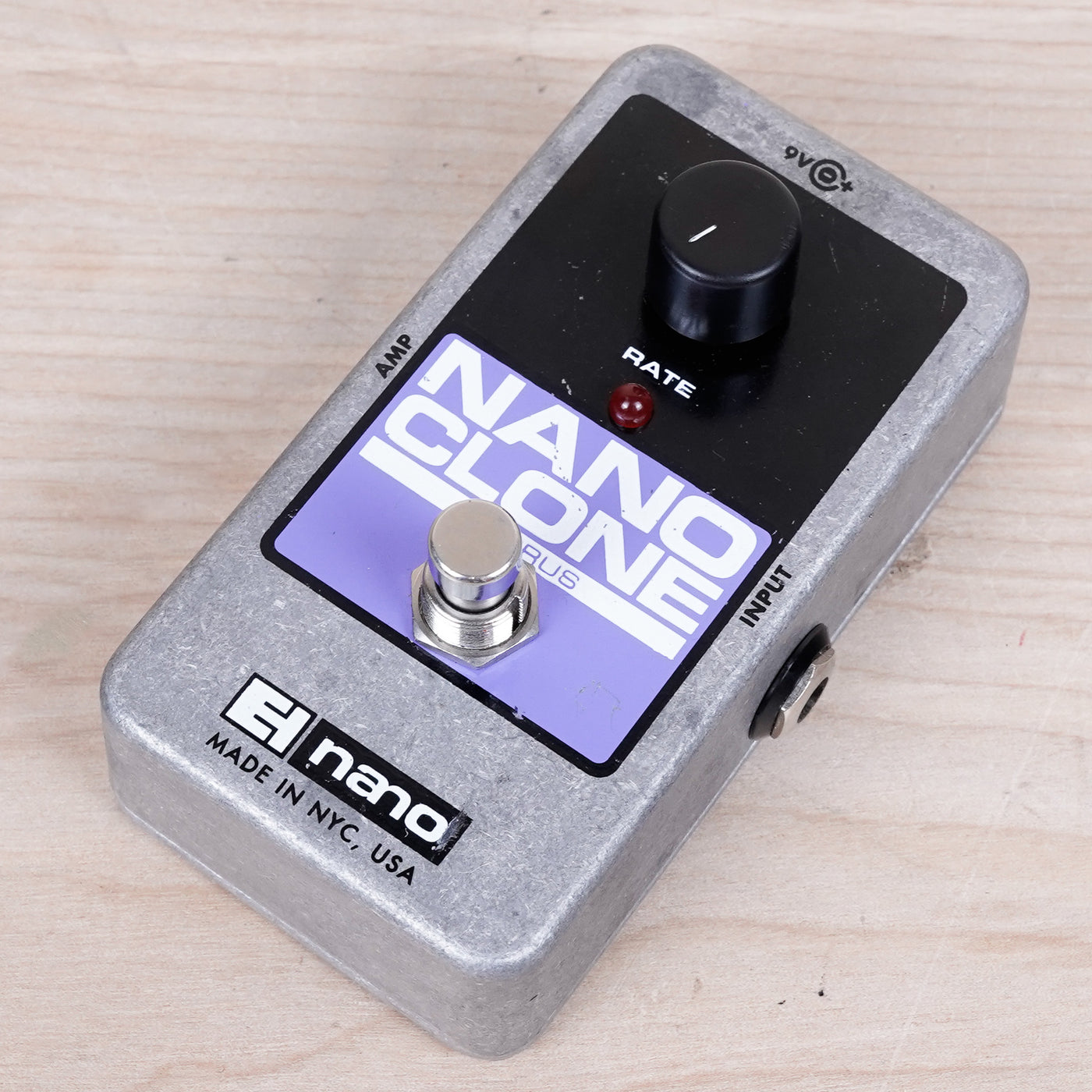 Electro-Harmonix Nano Clone Analog Chorus Purple / Black Made in USA