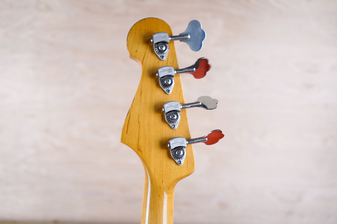 Starr Custom Style P-Style Bass Relic Sunburst w/ Vintage Fender Hard Case