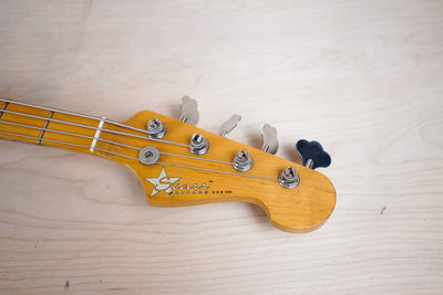 Starr Custom Style P-Style Bass Relic Sunburst w/ Vintage Fender Hard Case