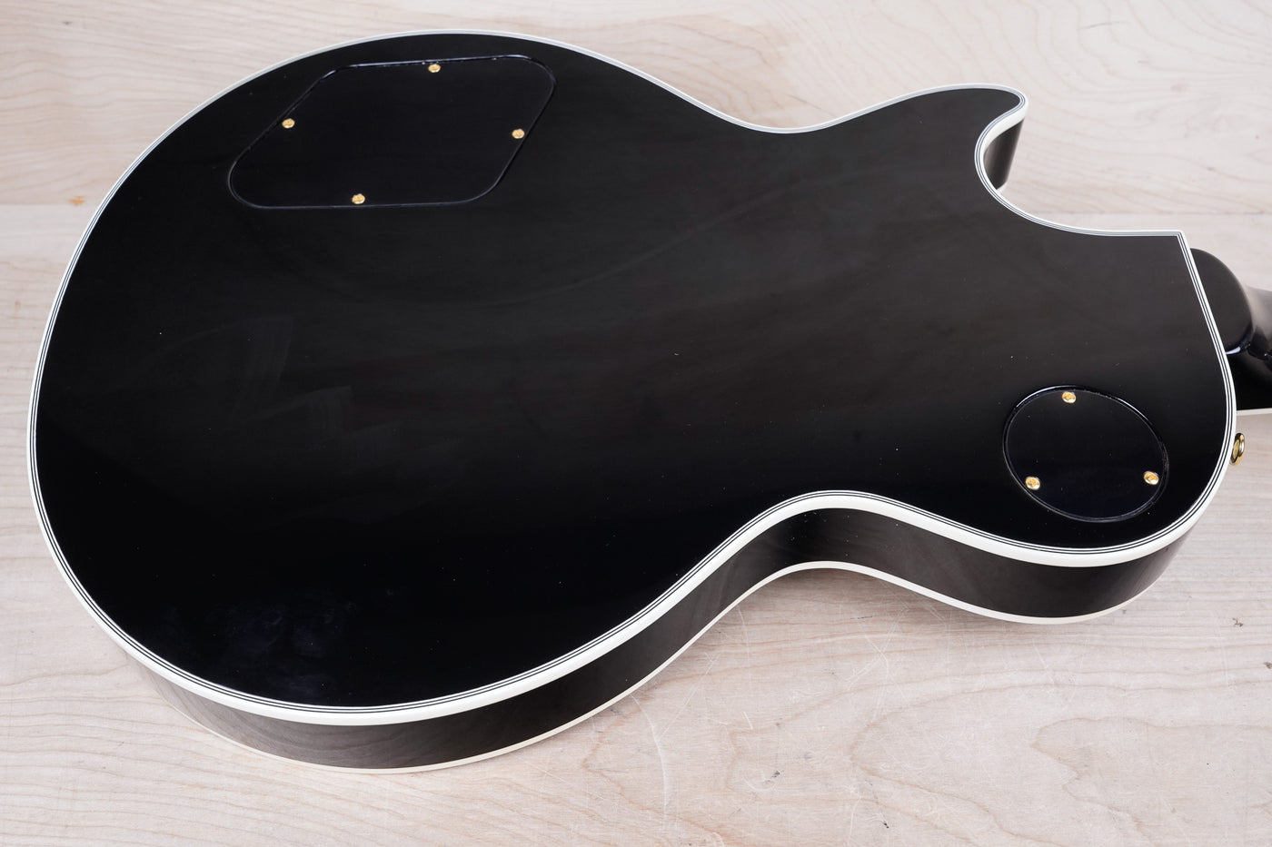 Tokai Premium Series LC254S MIJ 2024 Black Lacquer Finish Japan Black Beauty w/ Hard Case