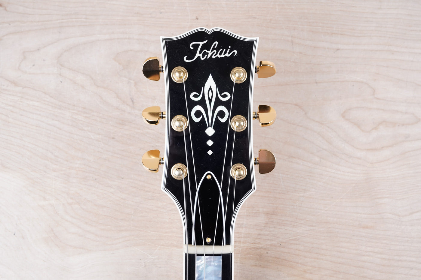 Tokai Premium Series LC254S MIJ 2024 Black Lacquer Finish Japan Black Beauty w/ Hard Case