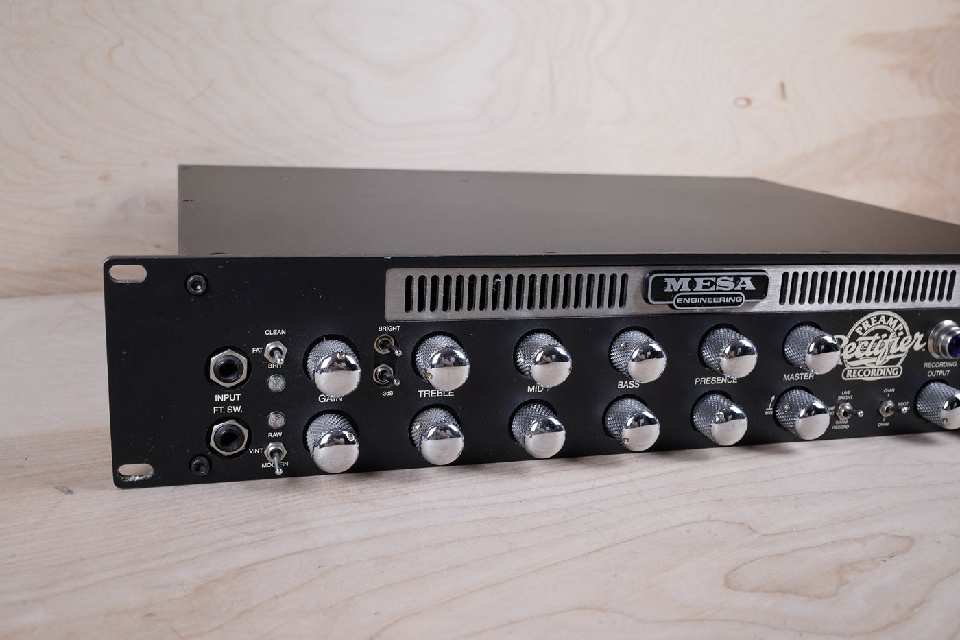 Mesa Boogie Rectifier Recording Tube Pre-Amp Rack Mount