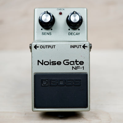 Boss NF-1 Noise Gate (Black Label) 1985 Gray Made in Japan MIJ