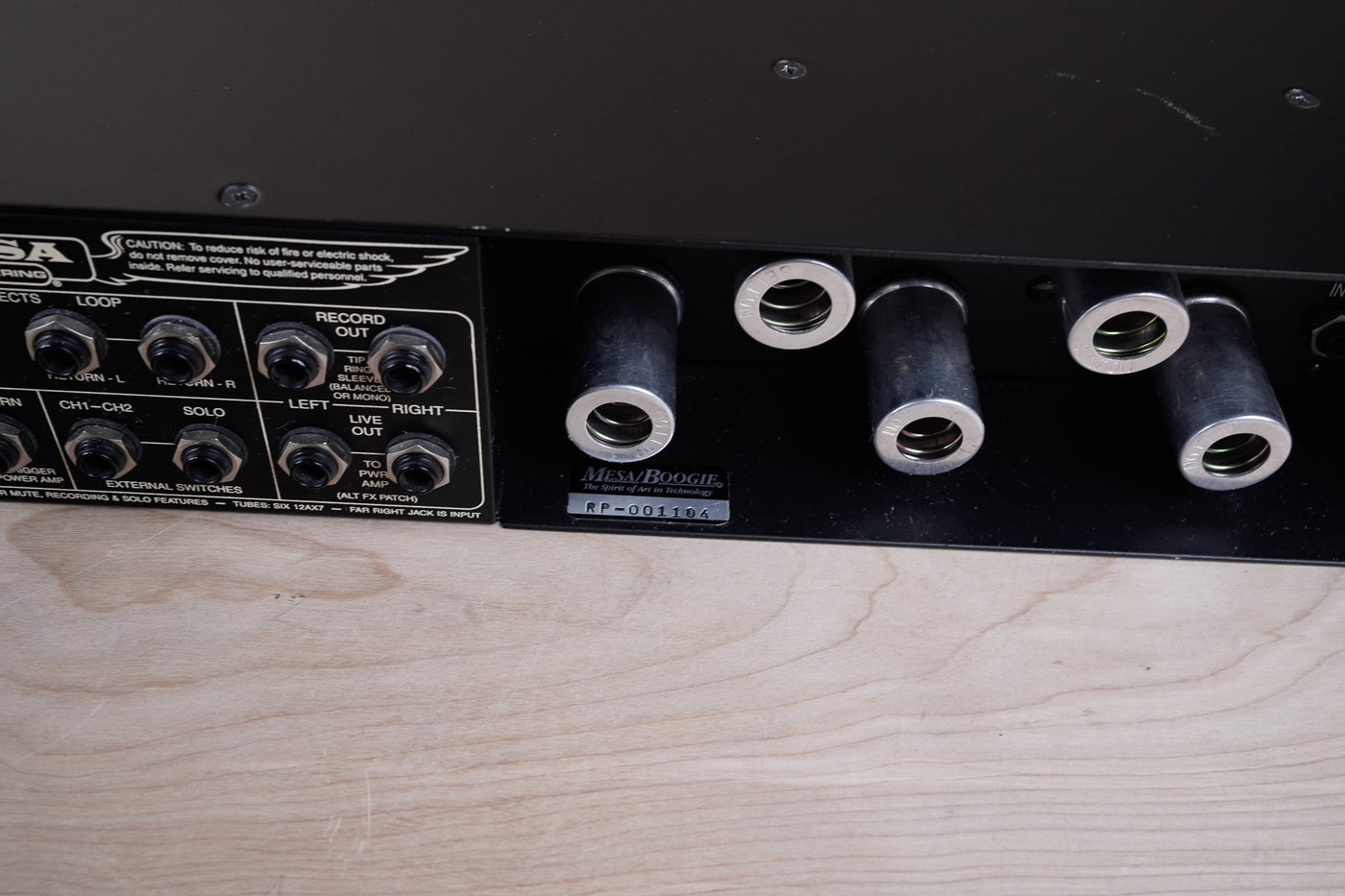 Mesa Boogie Rectifier Recording Tube Pre-Amp Rack Mount