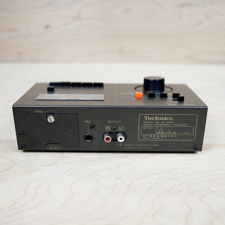 Technics SH-8000 Audio Frequency Analyzer 1980s – A Flash Flood of Gear