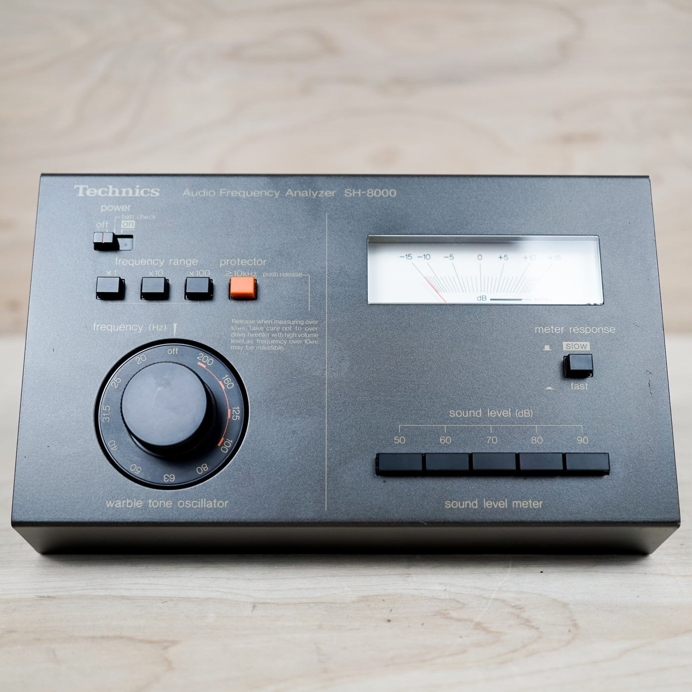 Technics SH-8000 Audio Frequency Analyzer 1980s