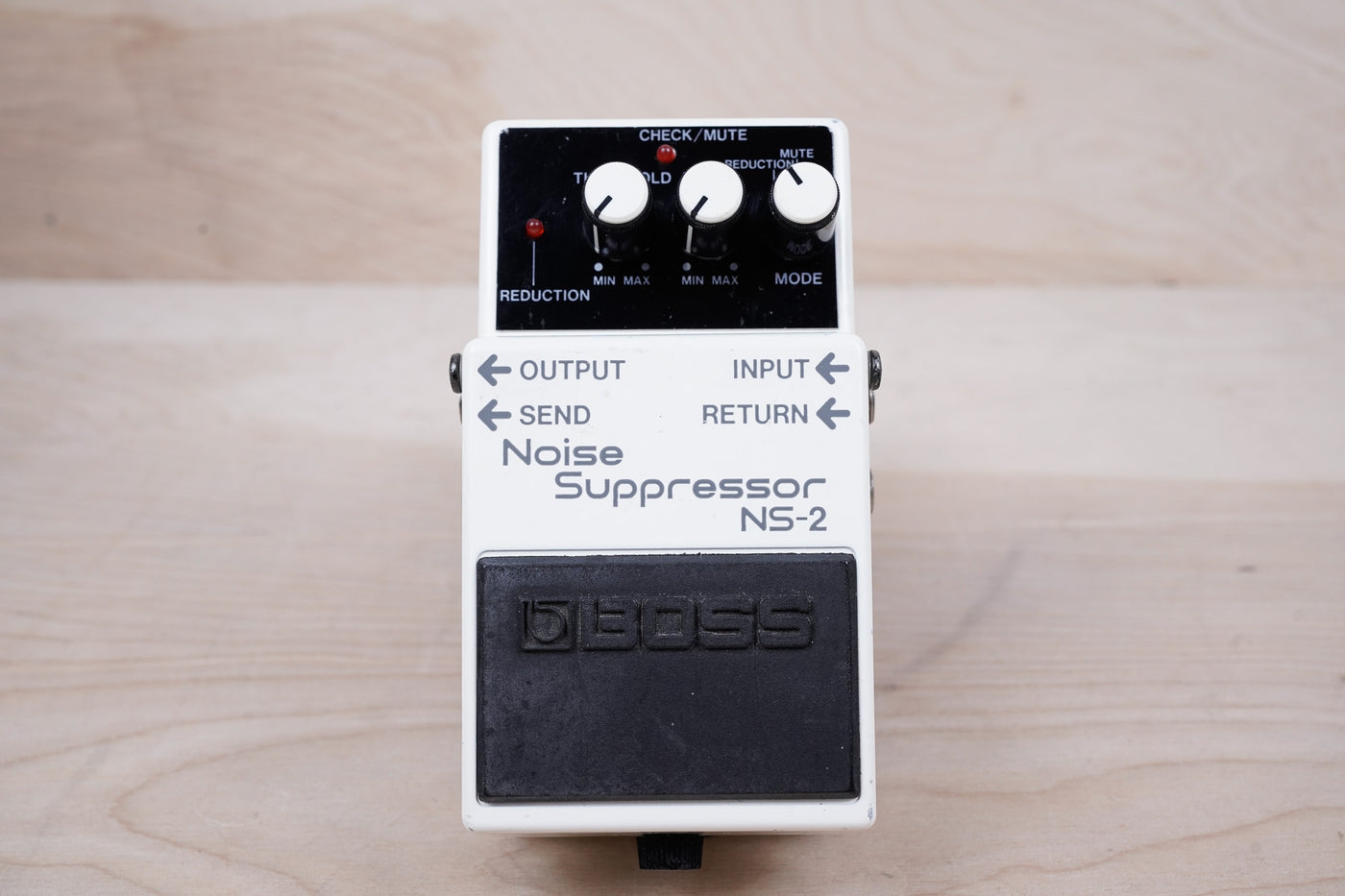 Boss NS-2 Noise Suppressor (Silver Label) 1990 White MIT
