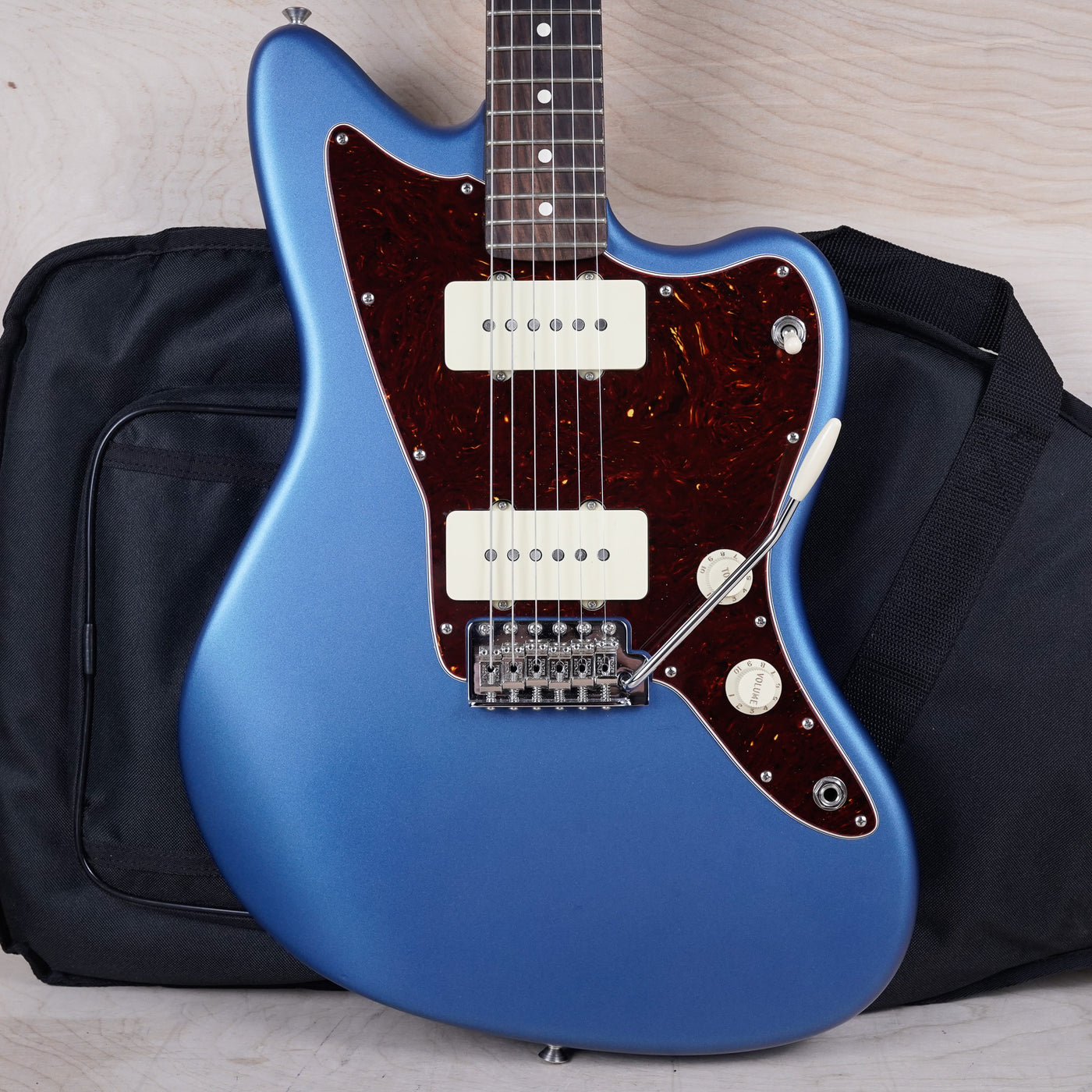 Fender American Performer Jazzmaster 2022 Satin Lake Placid Blue w/ Bag