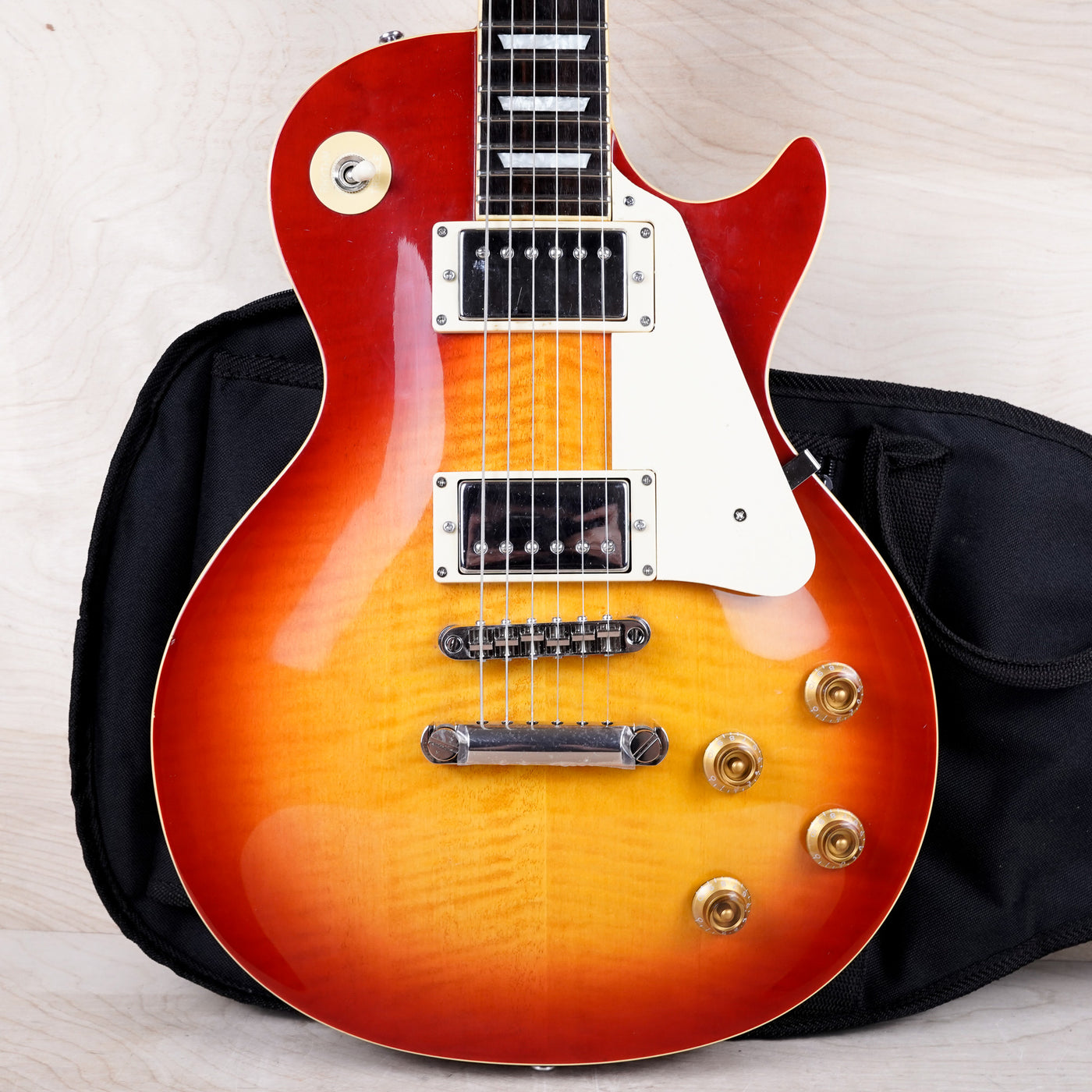 Orville LPS-75 Les Paul Standard 1997 Cherry Sunburst w/ Bag