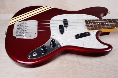 Fender MB98-SD/CO Competition Mustang Bass Reissue CIJ 2008 Old Candy Apple Red Japan w/ Bag