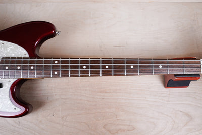 Fender MB98-SD/CO Competition Mustang Bass Reissue CIJ 2008 Old Candy Apple Red Japan w/ Bag