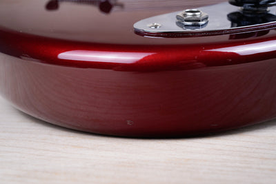 Fender MB98-SD/CO Competition Mustang Bass Reissue CIJ 2008 Old Candy Apple Red Japan w/ Bag