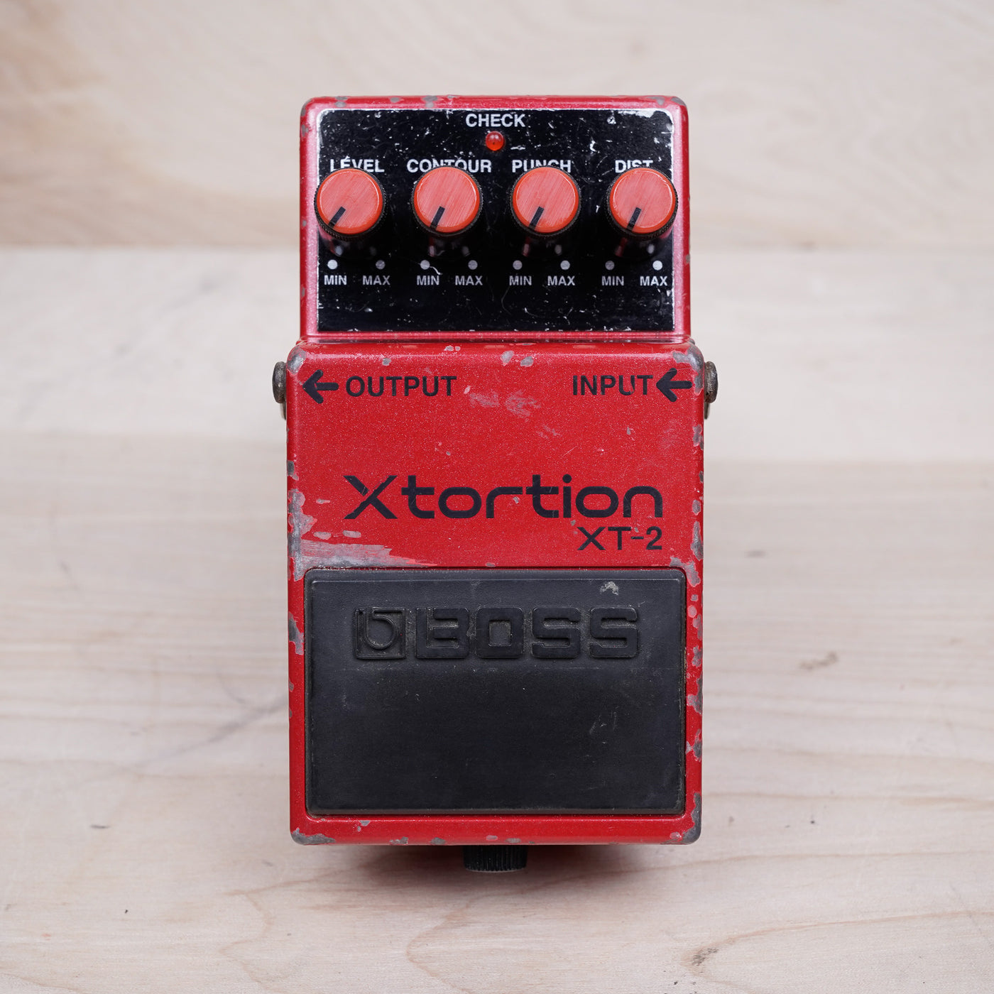 Boss XT-2 Xtortion (Silver Label) 1996 Red MIT