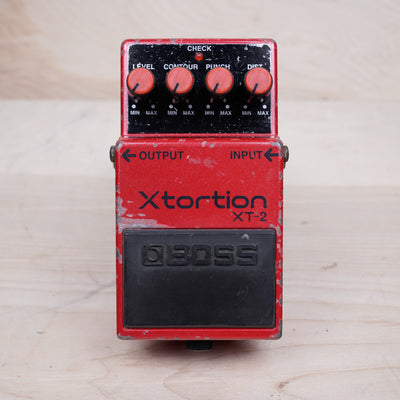 Boss XT-2 Xtortion (Silver Label) 1996 Red MIT