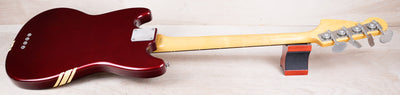 Fender MB98-SD/CO Competition Mustang Bass Reissue CIJ 2008 Old Candy Apple Red Japan w/ Bag