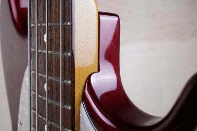 Fender MB98-SD/CO Competition Mustang Bass Reissue CIJ 2008 Old Candy Apple Red Japan w/ Bag