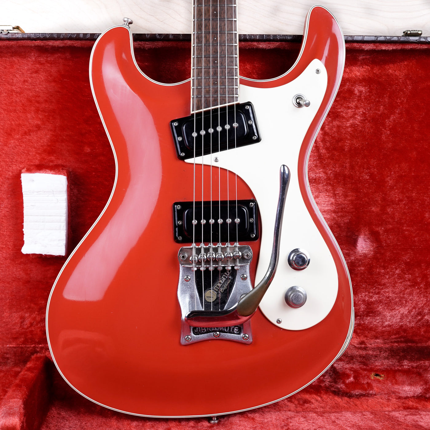 Mosrite The Ventures Model Mark I 1964 Reissue 2000s Red w/ Hard Case