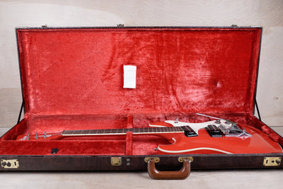 Mosrite The Ventures Model Mark I 1964 Reissue 2000s Red w/ Hard Case