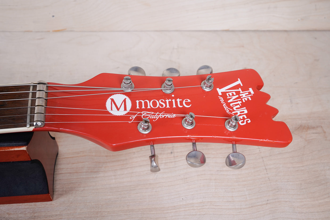 Mosrite The Ventures Model Mark I 1964 Reissue 2000s Red w/ Hard Case