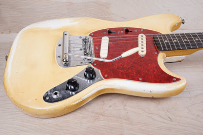 Fender Mustang 1973 Olympic White Vintage USA w/ Bag