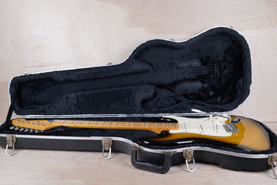 Fender Limited Edition 40th Anniversary 1954 Reissue Stratocaster with Maple Fretboard 1994 Brown Sunburst USA American Vintage AVRI w/ OHSC