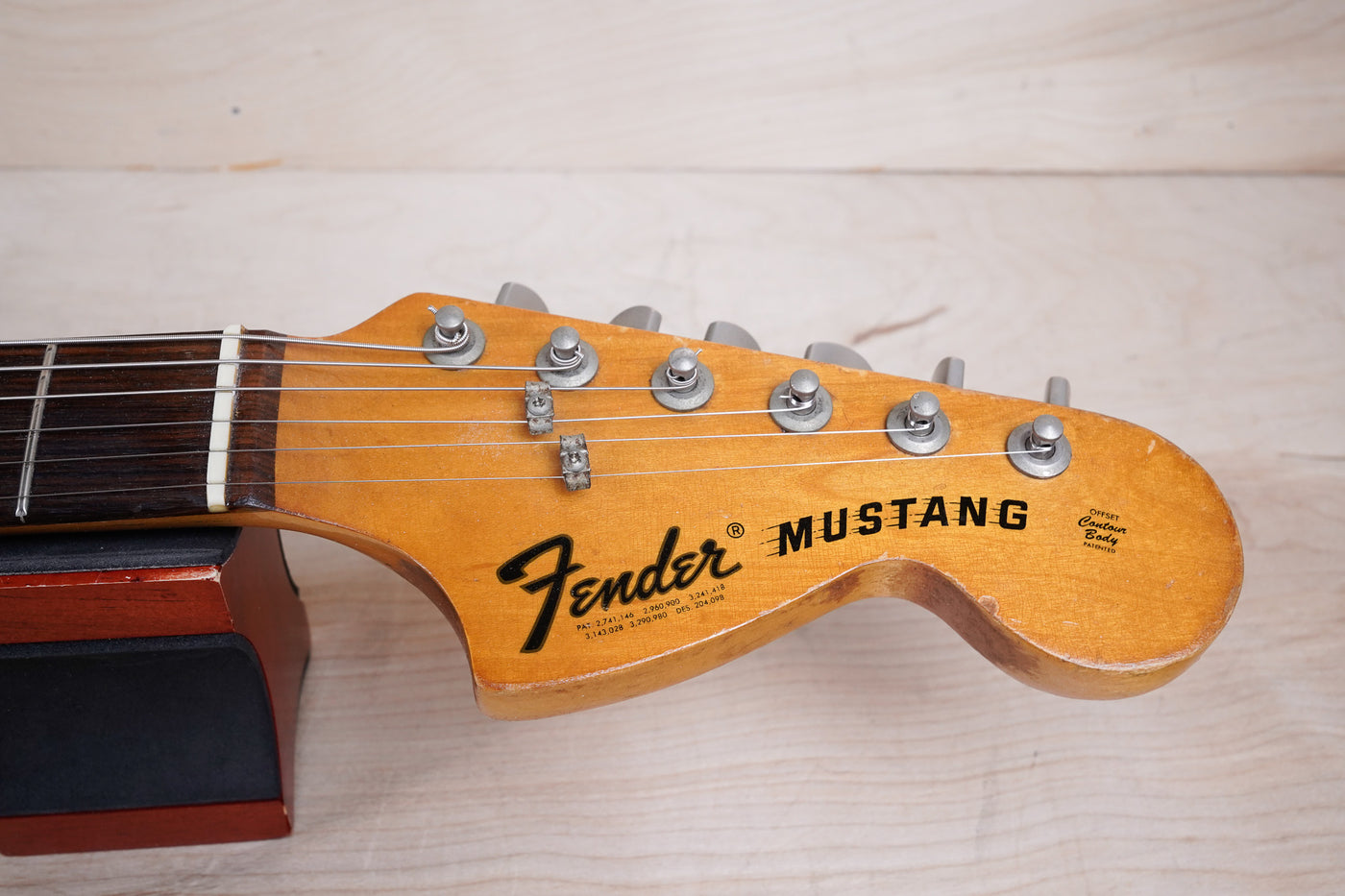 Fender Mustang 1973 Olympic White Vintage USA w/ Bag