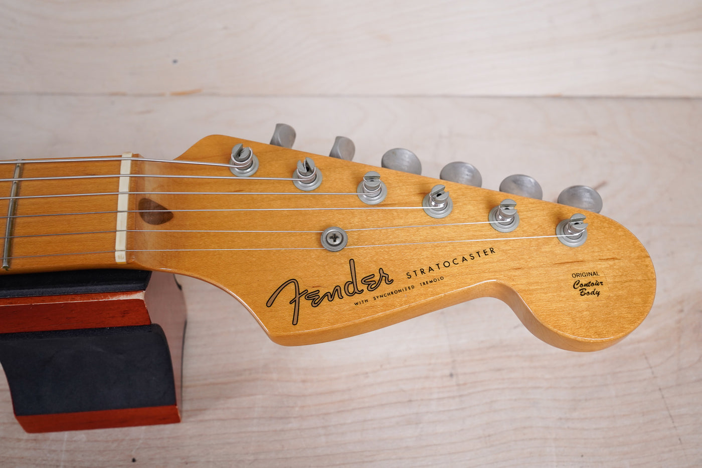Fender Limited Edition 40th Anniversary 1954 Reissue Stratocaster with Maple Fretboard 1994 Brown Sunburst USA American Vintage AVRI w/ OHSC