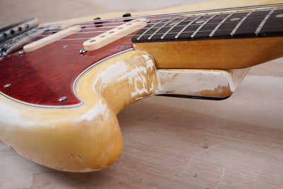 Fender Mustang 1973 Olympic White Vintage USA w/ Bag