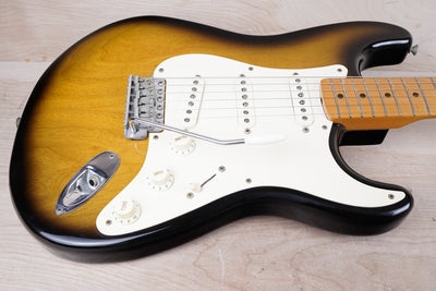 Fender Limited Edition 40th Anniversary 1954 Reissue Stratocaster with Maple Fretboard 1994 Brown Sunburst USA American Vintage AVRI w/ OHSC