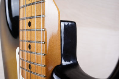 Fender Limited Edition 40th Anniversary 1954 Reissue Stratocaster with Maple Fretboard 1994 Brown Sunburst USA American Vintage AVRI w/ OHSC