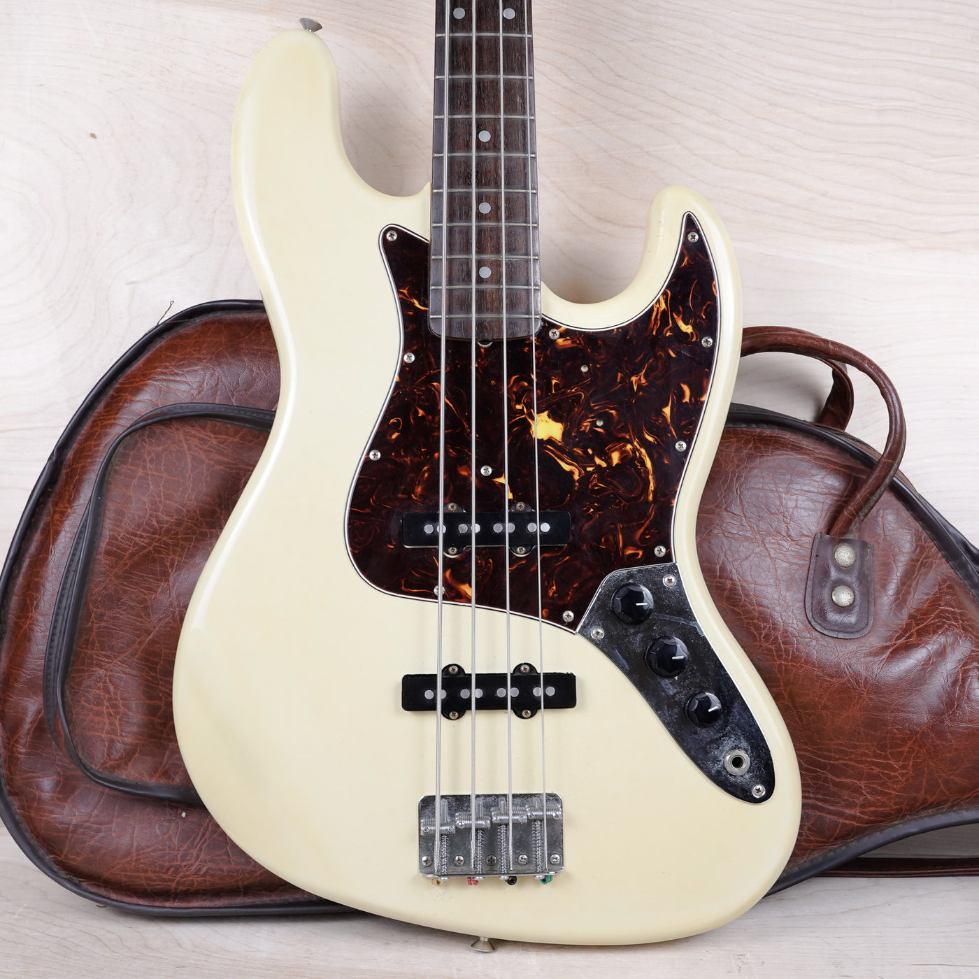 Tokai Jazz Sound AJB45 MIJ 1984 Olympic White Vintage Japan Bass w/ Bag