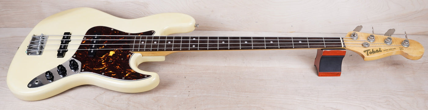 Tokai Jazz Sound AJB45 MIJ 1984 Olympic White Vintage Japan Bass w/ Bag