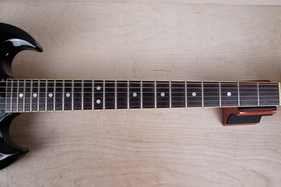Greco SS-540 MIJ 1989 Ebony Black Vintage Made in Japan SG w/ Bag