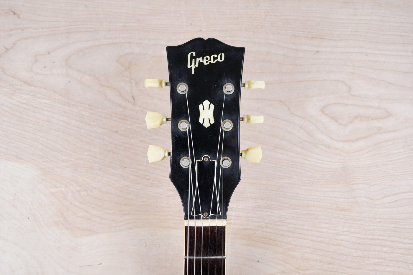 Greco SS-540 MIJ 1989 Ebony Black Vintage Made in Japan SG w/ Bag