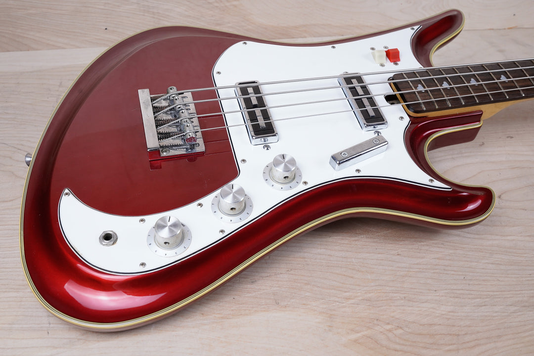 Teisco SPB-200 Spectrum Bass MIJ 2000 Metallic Red Short Scale 30