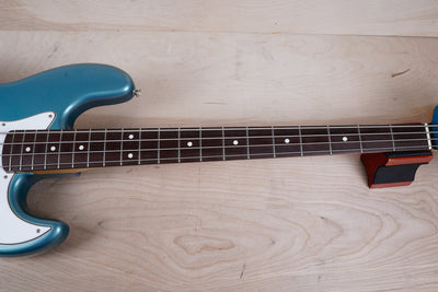Fender JB-62 Jazz Bass Reissue w/ Matching Headstock CIJ 1999 Lake Placid Blue Crafted in Japan w/ Bag