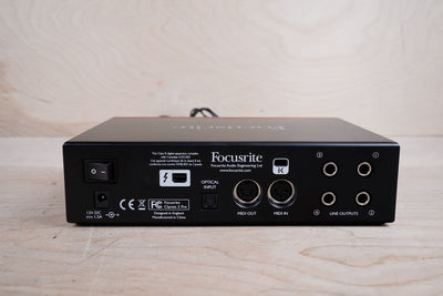 Focusrite Clarett 2Pre Thunderbolt Audio Interface W/ Cables