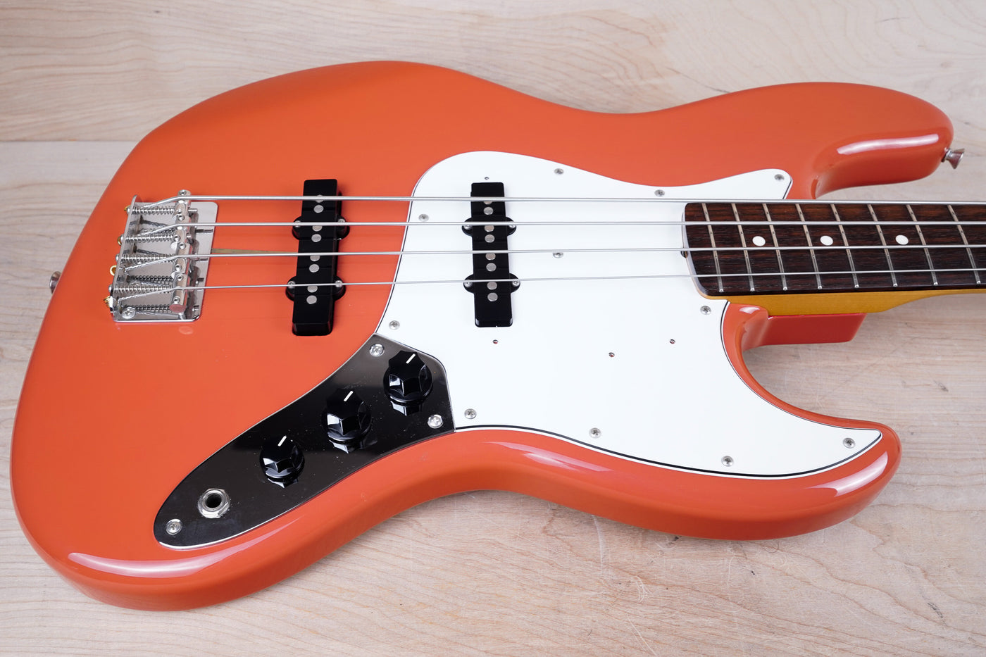 Fender Classic '60s Jazz Bass MIJ 2015 Fiesta Red Japan w/ Bag