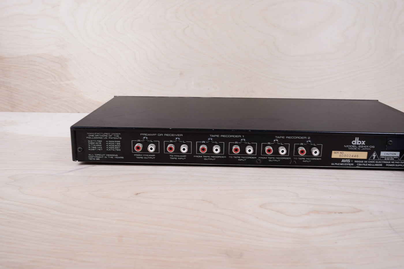 DBX 224X Type II Tape Noise Reduction System