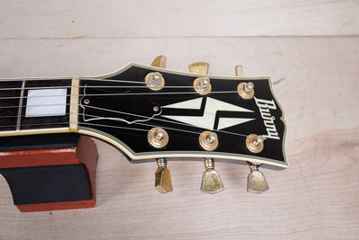Burny RLC-60 1987 Black Beauty Custom Vintage Made in Japan MIJ VH-1 PAF Pickups 1960 Reissue w/ Bag