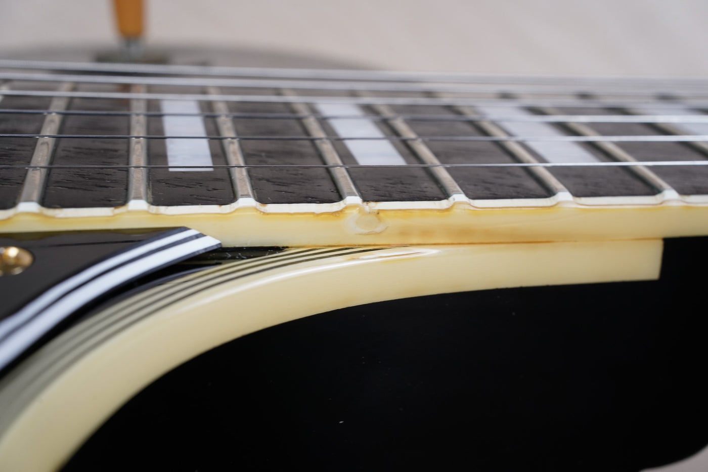 Burny RLC-60 1987 Black Beauty Custom Vintage Made in Japan MIJ VH-1 PAF Pickups 1960 Reissue w/ Bag