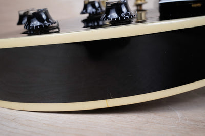 Burny RLC-60 1987 Black Beauty Custom Vintage Made in Japan MIJ VH-1 PAF Pickups 1960 Reissue w/ Bag