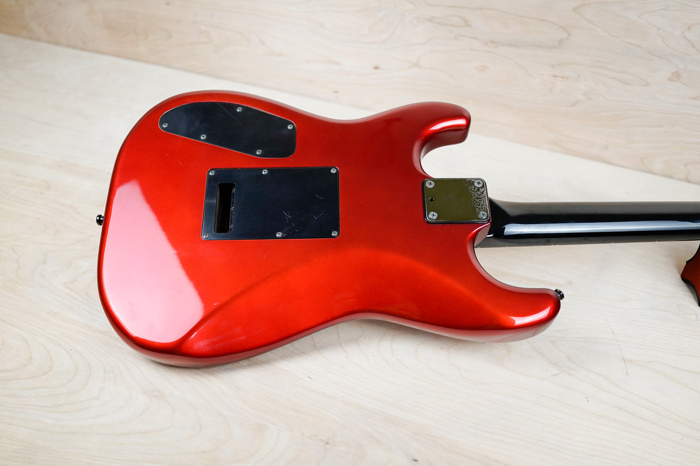 Fender Contemporary Series Stratocaster H ST-551 MIJ 1987 Candy Apple Red w/ Fender Hard Case