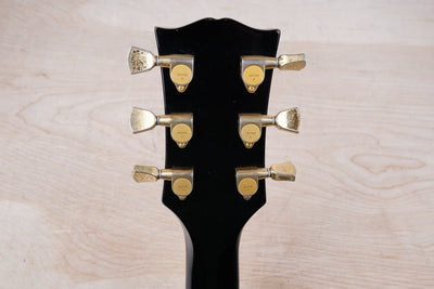 Burny RLC-60 1987 Black Beauty Custom Vintage Made in Japan MIJ VH-1 PAF Pickups 1960 Reissue w/ Bag